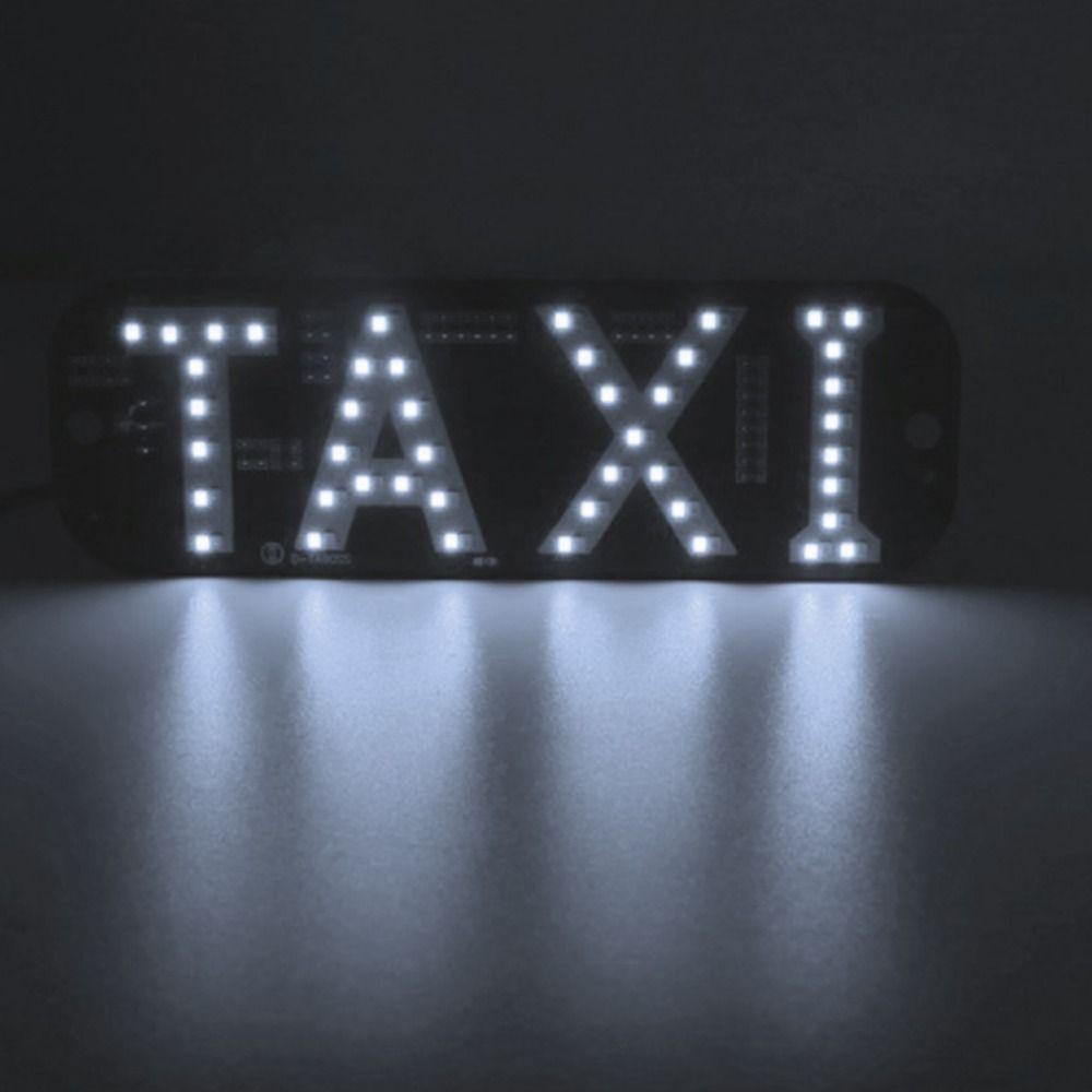 T-A-X-I LED Taxi Sign Light Multi-Color Taxi Led Light Taxi Led Indicator Light  Auto Spare Parts
