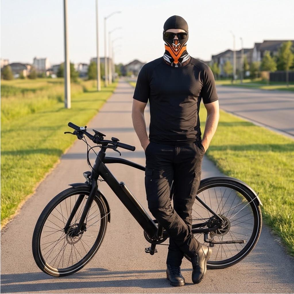 Unisex Windproof Face, Outdoor Cycling Cover and Neck Gaiter