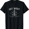 Key West FL Rebel Pirate Boating Scuba Fishing Gear T-Shirt