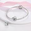 Originale Charms Kupfer Unendliche Liebe Schlüssel und Schlösser Perlen Passen Charms Plata Armbänder für Frauen Schmuckherstellung DIY Geschenke