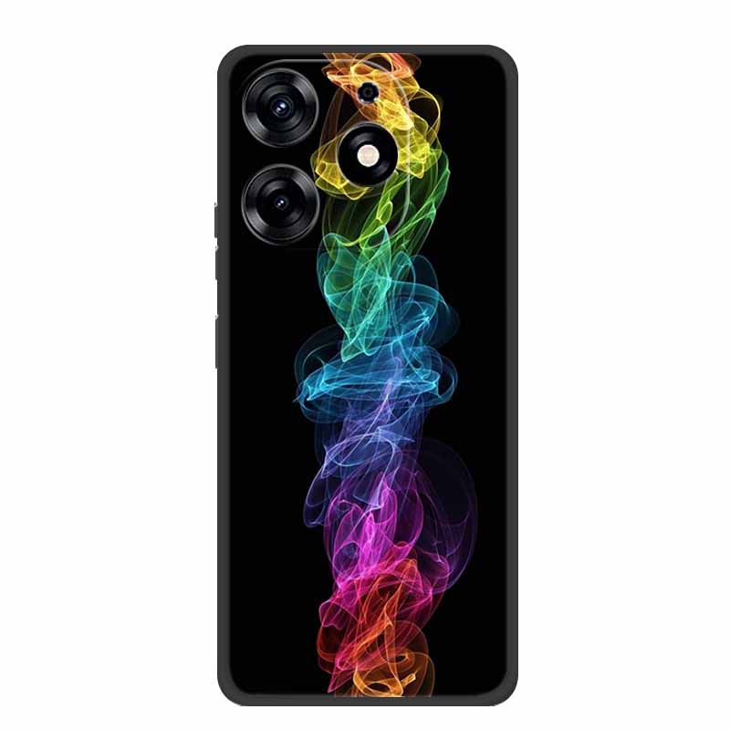 Phone Case For Blackview Shark 9 Case Black Silicone Soft Coque Funda For Blackview Shark 9 Back Cover Case Shark9 6.67" Shell