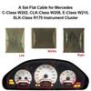 A Set Instrument Pixel LCD Display Ribbon Cable FOR Mercedes Benz E W210 W202