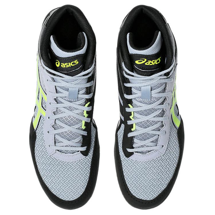 New ASICS Matcontrol 3 Grey Blue Safety Yellow 1081A053-400