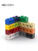 20pcs MOC Compatible Assembles Particles 11211 Brick Modified 1 X 2 with Studs On Side Building Blocks DIY High-Tech Spare Toys