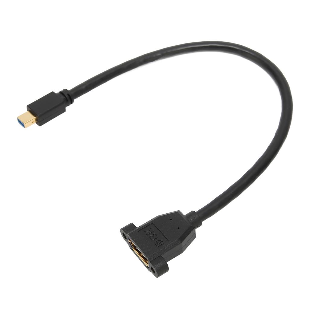 Mini Displayport to Displayport Mini DP Male to Female 8K 7680x4320 60Hz Safe Stable Mini DP to DP