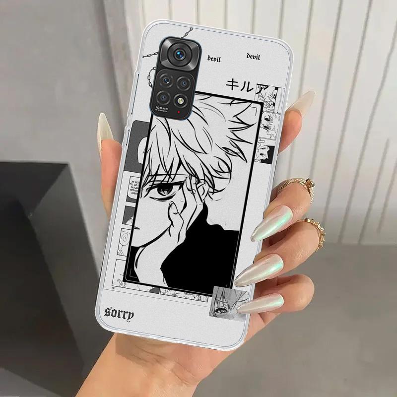 Hunter HXH Killua Phone Case for Xiaomi Redmi Note 15 14 14S 13 12S 12 Pro 11S 11 Plus 11T 11E 10S Soft Funda Print Shell Redmi