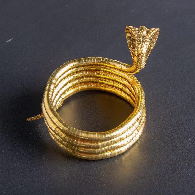 Europejska i Amerykańska Femme Fatale, Osobowość w Kształcie Węża, Pikantny, Przesadzony Wężykowaty Zmysł Projektowy, Regulowany Naszyjnik Wiszący na Szyję