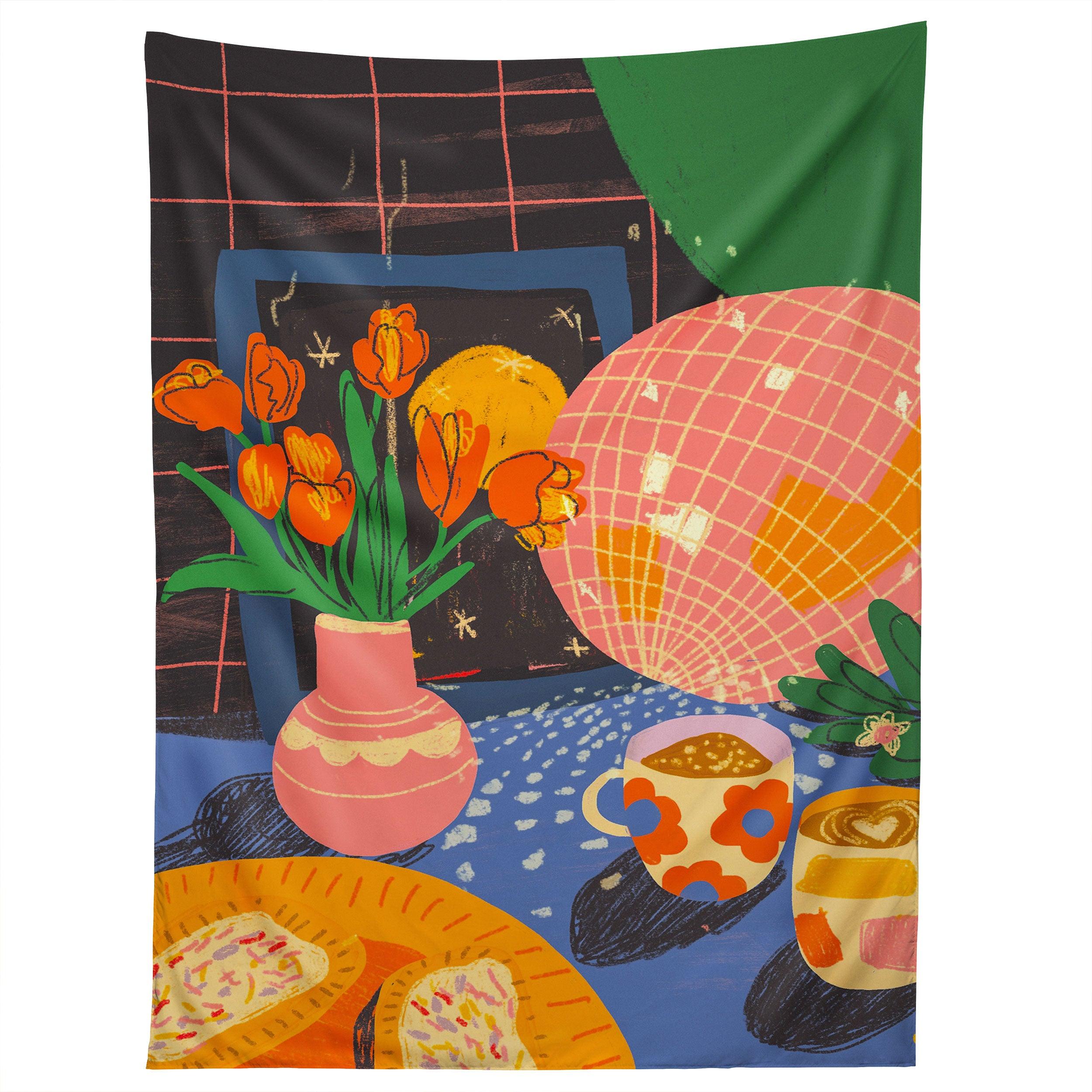DISCO NIGHT 2 tapestry 75x100