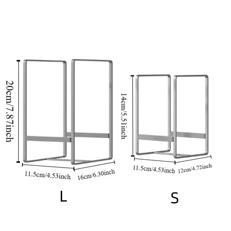 Vertical Plate Cutlery Organizer Large/Small Cabinet Tray Rack  for Dinner Utensils
