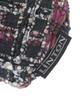 Maison de Fleur Linton Tweed Portemonneetje voor Dames, Off-White