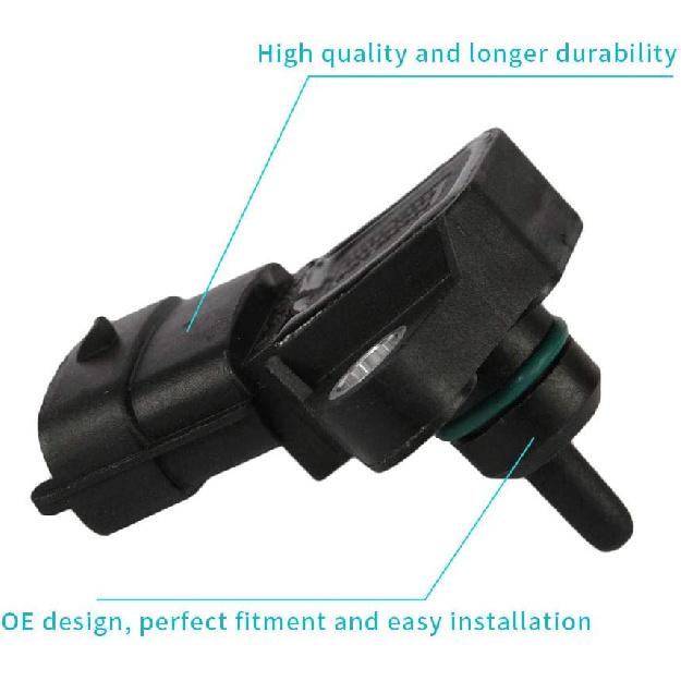 MAP Sensor 39300-2B000 5S11896 SU13349 AS417 Fit for Hyundai Accent Azera Genesis Santa Fe Sonata Tucson KIA Forte Optima Rio Rondo Sorento Soul