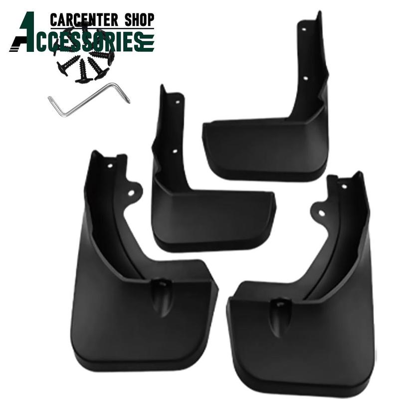 Mud Flaps Front Rear Wheels Splash Car Mud Flaps Black for Lexus RX RX300 RX350 RX450h -