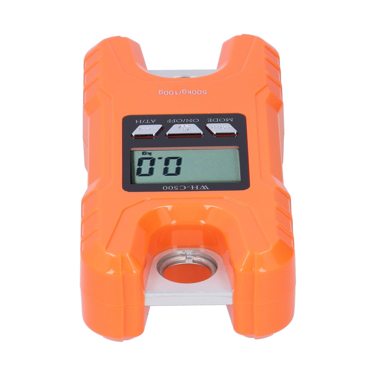 Portable Electronic Hanging Scale LCD Display with ABS Engineering Plastic 500kg