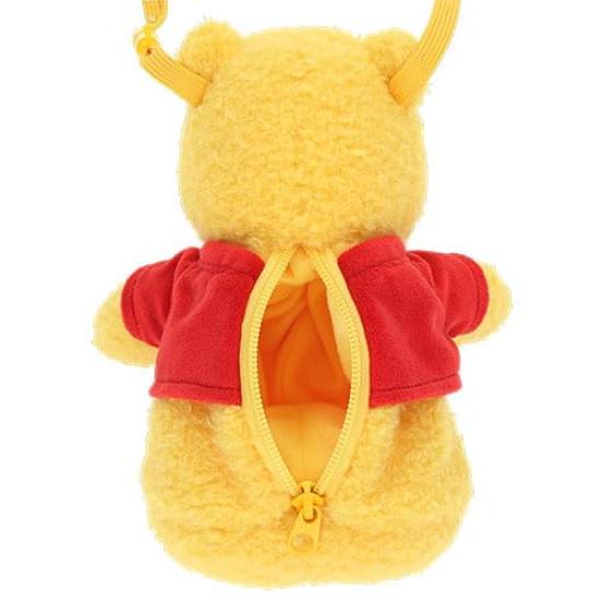Disney Winnie the Pooh Plush Toy Carrying Shoulder Bag Tokyo Disney Resort Limited Pouch Pochette