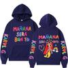 Female Singer Karol G Hoodies Manana Sera Bonito Printing Sweatshirt Unisex Autumn Winter Fleece Tops Male Sudaderas