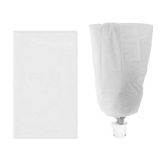 4 szt. Osłony roślinne, ochrona przed mrozem, zamknięcie na sznurek, torba ochronna na rośliny, anty-mrozowa