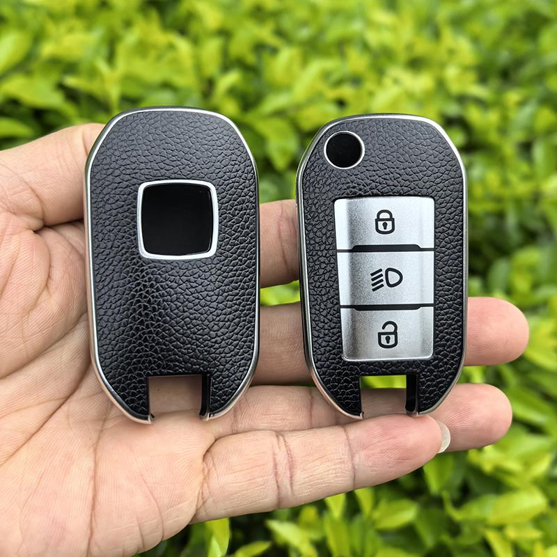 New TPU Car Flip Key Case Cover Shell For Peugeot 208 308 408 508 2008 3008 4008 5008 For Citroen C3 C4 CACTUS C6 C8 Accessories
