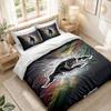 Set Biancheria da Letto 1 Copripiumino 2 Federe Stampa Penrith Panthers Decorazione Camera da Letto Casa