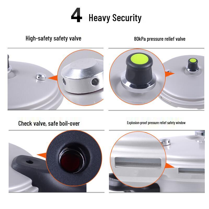 Supor Aluminum Pressure Cooker 3L
