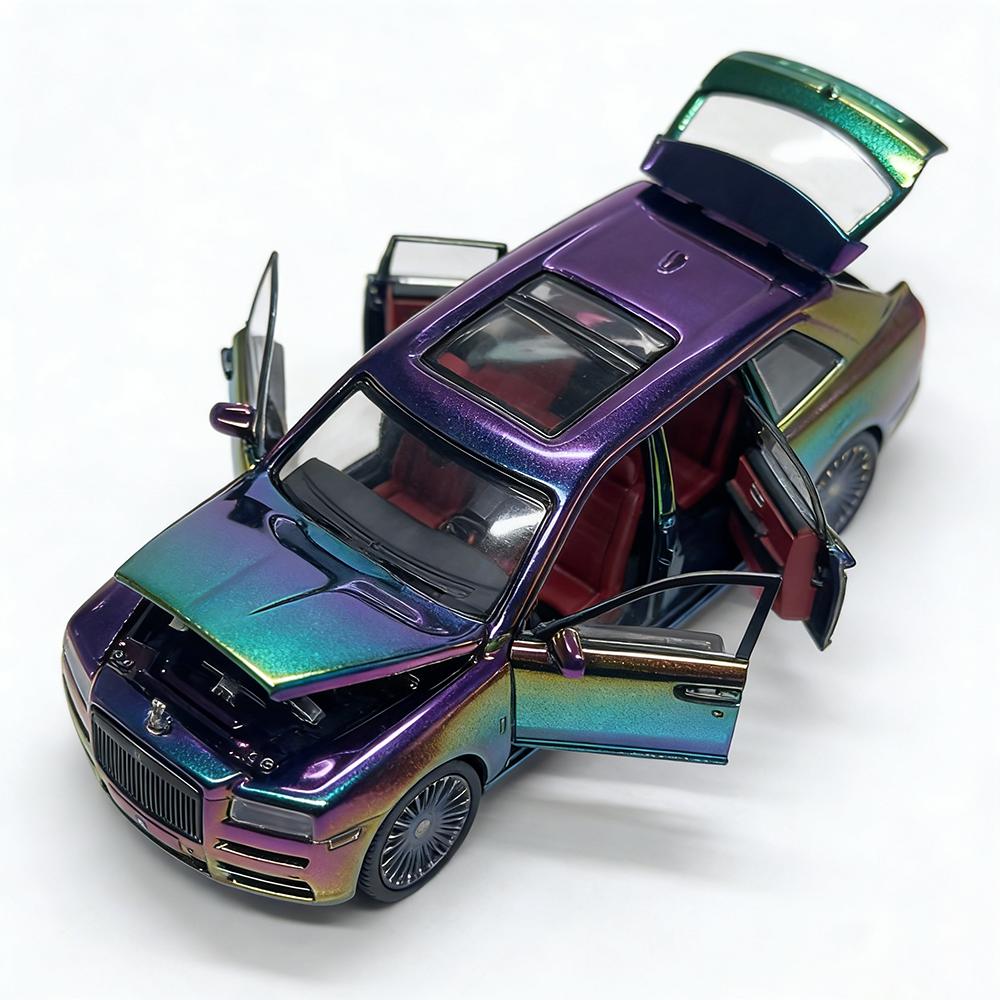 1:64 Scale Cullinan Simulation Alloy Static Die-Cast Car Model Fan Collectible Holiday Gift Home Decoration