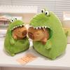 Crocodile Turn Cartoon Capybara Plush Toy Cute Girl Child Detachable Gift Doll