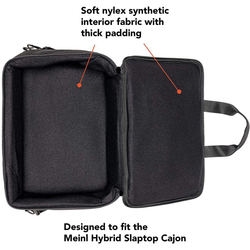 MEINL Percussion Professional Hybrid Slap-Top Cajon Bag MHTOPCJB