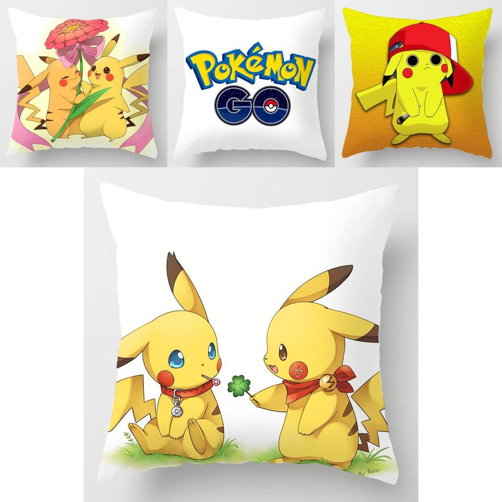 Bezaubernder Pokémon Kissenbezug für weichen und kuscheligen dekorativen Kissenbezug