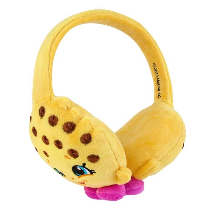Shopkins Kooky Cookie Plush sobre fones de ouvido One Size amarelo