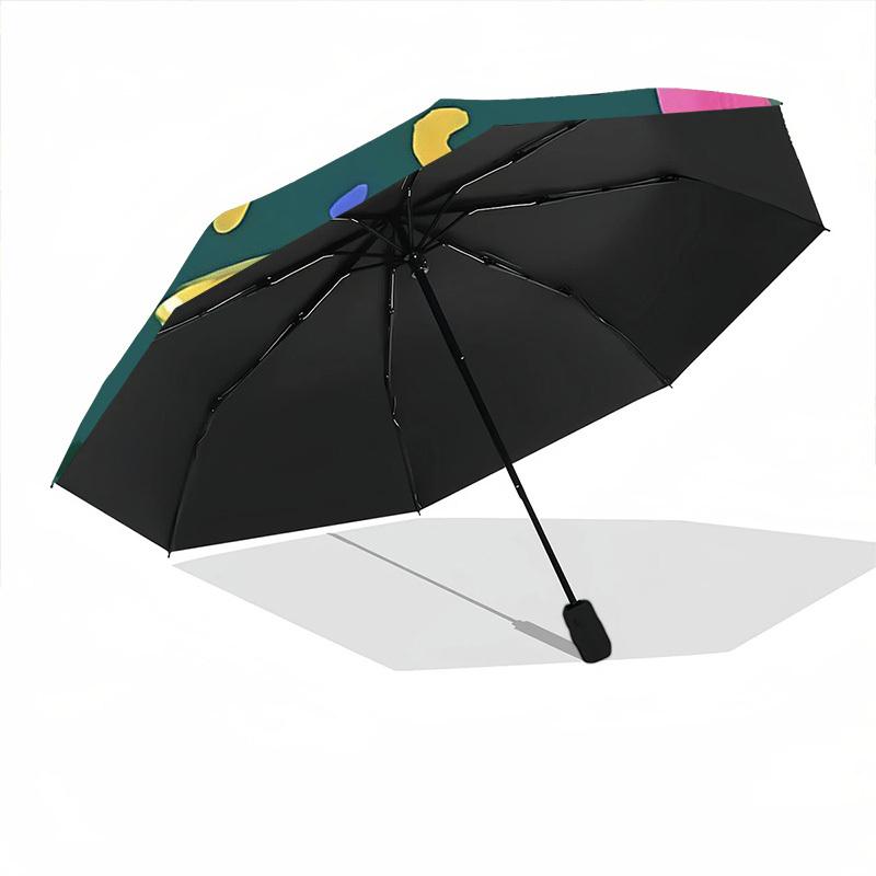 1pc Umbrellas Raindrops Automatic Open/Close Umbrella, Portable Folding Umbrella for Travel, Themed Events090