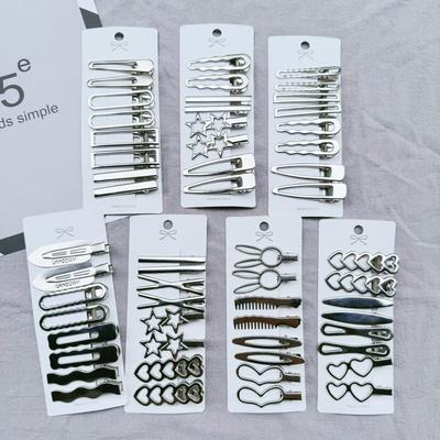 Japanese Wave Metal Hair Clip Set - Simple, Stylish, and Versatile for Everyday Wear