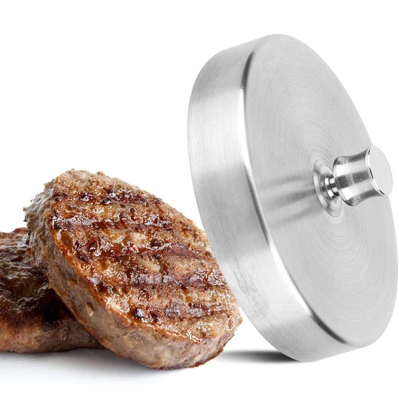 304 Stainless Steel Patty Maker, Adjustable Hamburger Burger Press, Non-stick Patty Making Molds for Beef Vegetables Burgers