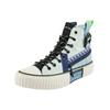 Kappa Player Electronic Music Logo Sports High-Top Canvas Shoes Unisex sneaker Wind-Sail-Blue K0BY5VS01D-8197