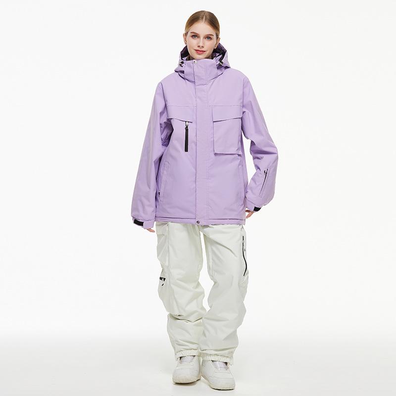 Ski Suit Set: Waterproof Winter Jacket & Pants for Women & Men.