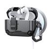Shockproof Secure Lock Clip Case Cover for AirPods Pro 2 & AirPods 4 with Phone Holder Compatible with Air Pods 4th Pro2 Case