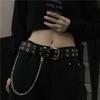 1Pc American Retro Heavy Industry Belt Accessories Women's Waist Decoration Jeans Metal Rivet Belt Wide Version