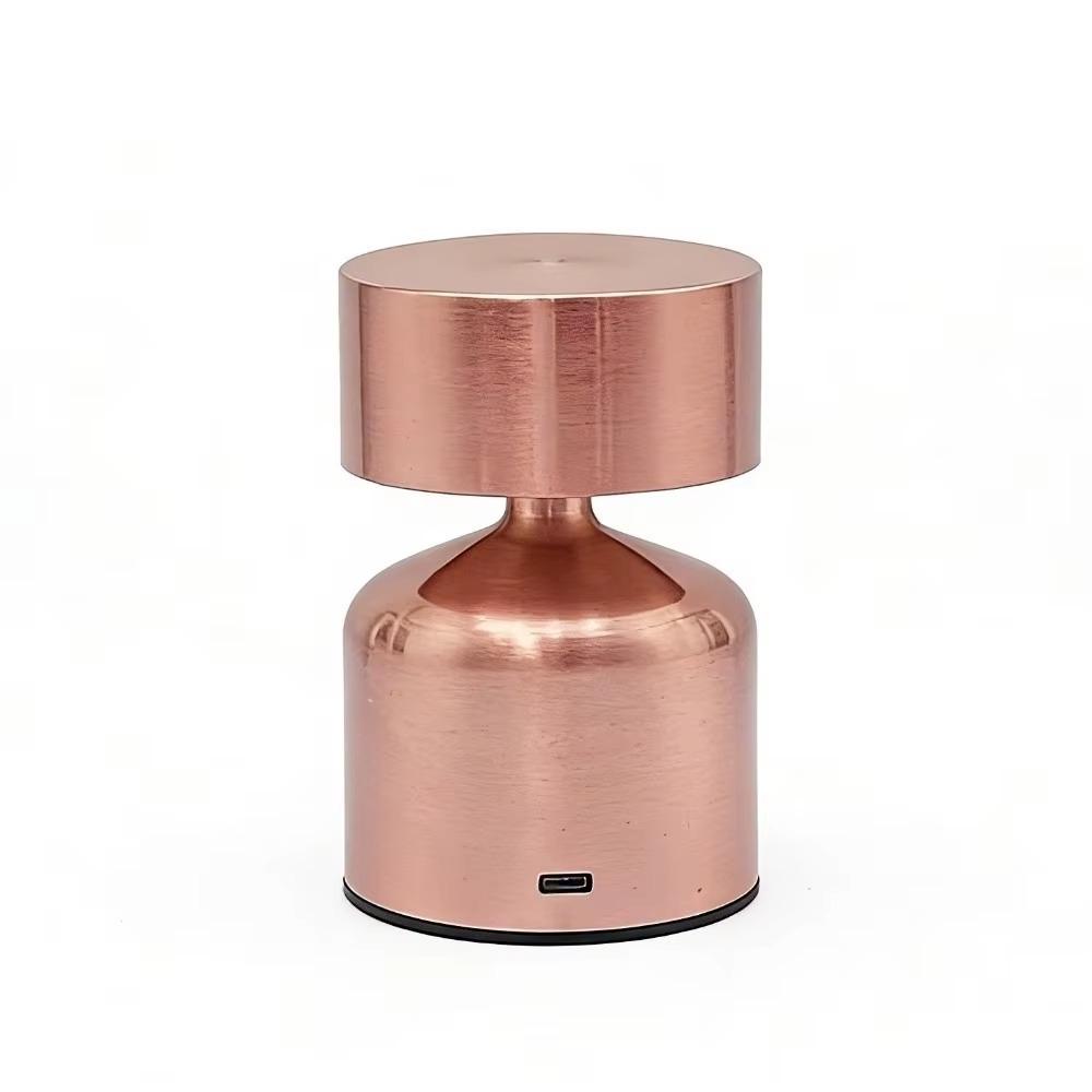 Metal Dumbbell Design Bar Desk Lamp 3-Level Dimmable Bedside Tables Lamps Table Lamp Bedroom
