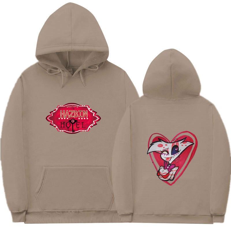 Hazbin Hotel Hoodie Unisex Oversized Pullover Sweatshirt Casual Wear
