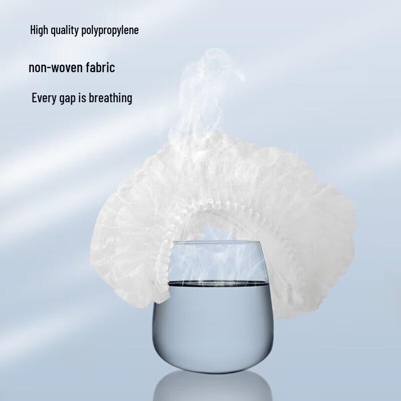 MiaoJie Disposable Non-Woven Hair Net 100-Pack