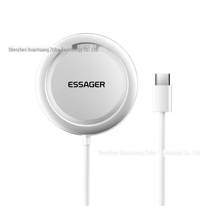 Essager Ai Shang Qi2 15W Magnetic Wireless Charger for Apple Phones, Earphones & Watch