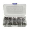 304 Stainless Steel M2 Hex Socket Cylindrical Head Screws, 660pcs Box.