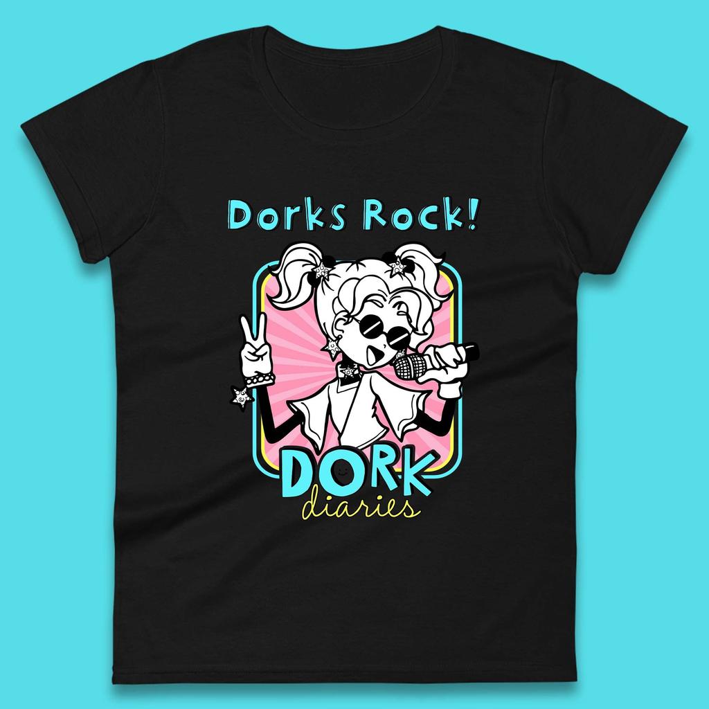 Dorks Rock Dork Diaries Womens T-Shirt Mens Tops Tees Unisex