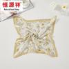 Heng Yuan Xiang New Chinese Style Real Silk Small Square Scarf