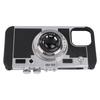 Camera Phone Case 3D Vintage Camera Design Phone Case for IPhone 12 12pro with Removable Lanyard