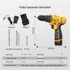Deli 12V Cordless Lithium-Ion Drill & Screwdriver Kit CN plug (adapter included)