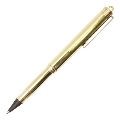 DESIGNPHIL Travelers Company Messing-Rollerball Massiv 36727006 Stift, Messing,
