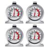 4pc Fridge Thermometer with Red Display Thermometer NIUNIU