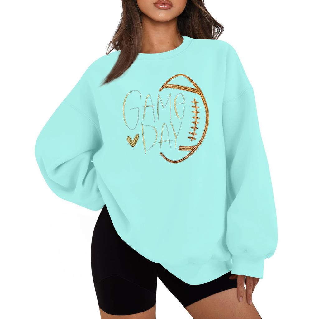 Women's  Sweatshirt Fall Vintage Graphic Long Sleeve Pullover Sweatshirt