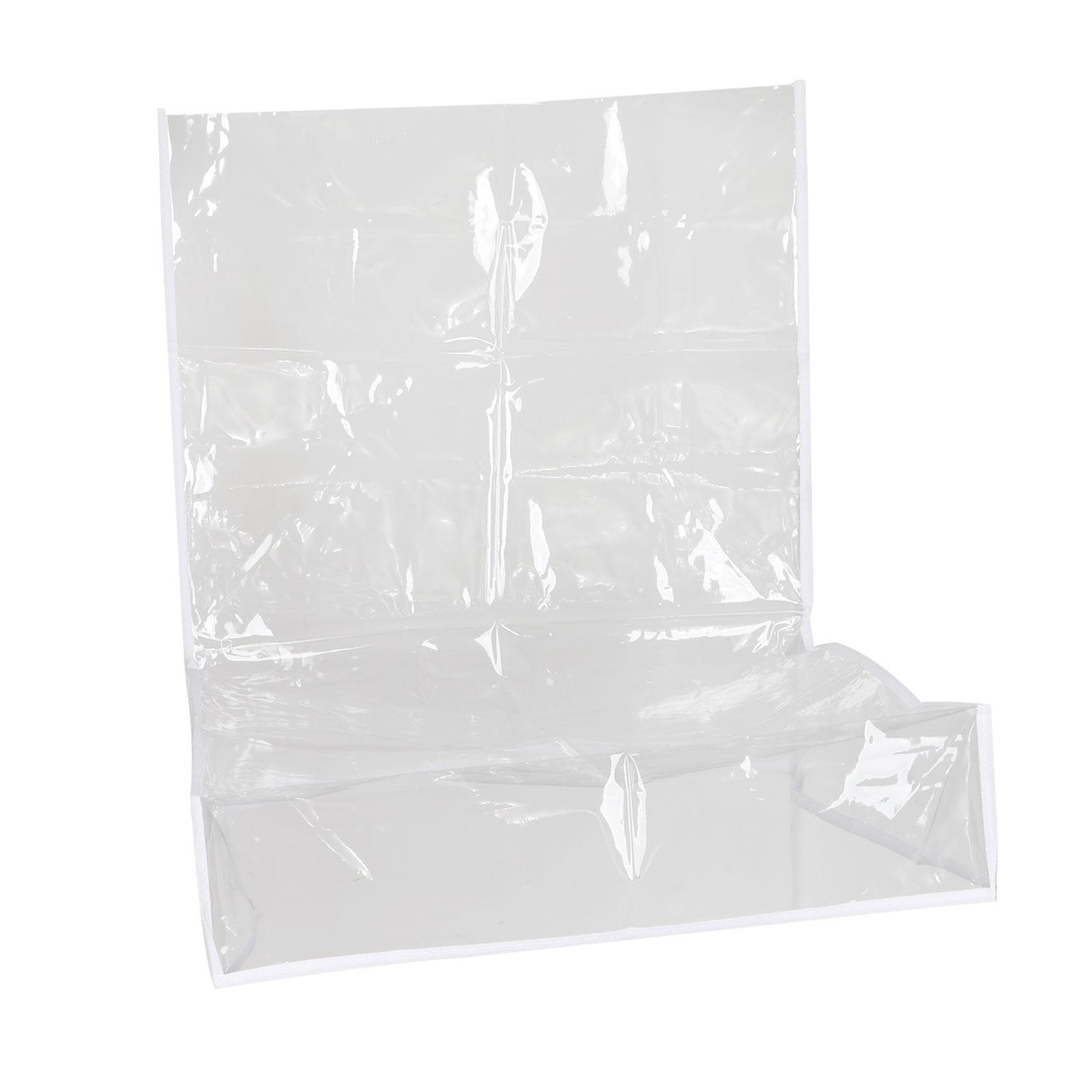 

Clear Slipcover Seats Protector Chair Protectors Kitchen Reusable Dustproof Scratch Resistant Protector Dining Room Chair Cover