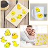 Cute Duck Stickers Yellow Duck Waterproof Vinyls Decal for Birthday Party Favor Baby Shower Decorations Classroom Reward Gifts.
