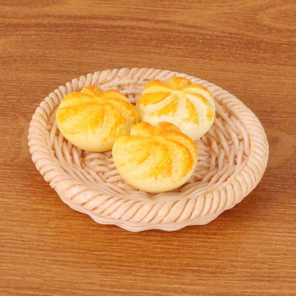Cake Miniature Kitchen Food Decoration Simulate Resin Fruit Desserts Set  Doll House Decoration